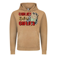 Vintage Camel curlies before girlies Vintage Hoodie - MaliasSmallBusiness