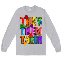 Moon Dust They Them Their Pride LGBTQ Long Sleeve Tee - BundleAndBundleShop