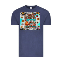 Vintage Denim life is better by the campfire Vintage Tee - JahusDesignShop