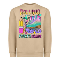 Mushroom rolling into fourth grade Heavyweight Sweatshirt - BundleAndBundleShop