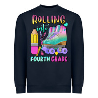 Navy rolling into fourth grade Heavyweight Sweatshirt - BundleAndBundleShop