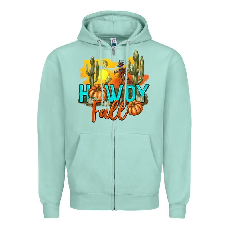 Howdy Fall Zipper Hoodie by texasbilliewilder | Teevron