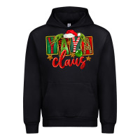 Black Christmas Yaya Claus Urban Hoodie - FaDigitalArtStudio