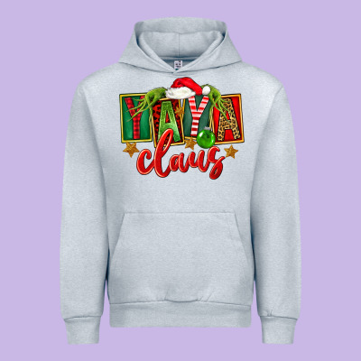 Christmas Yaya Claus Urban Hoodie Designed By Fadigitalartstudio