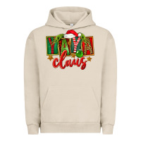 Pigment French Oak Christmas Yaya Claus Urban Hoodie - FaDigitalArtStudio