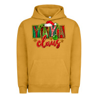 Pigment Peanut Butter Christmas Yaya Claus Urban Hoodie - FaDigitalArtStudio