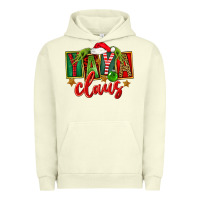 Pigment Pistachio Christmas Yaya Claus Urban Hoodie - FaDigitalArtStudio