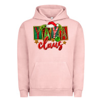 Pigment Salmon Christmas Yaya Claus Urban Hoodie - FaDigitalArtStudio