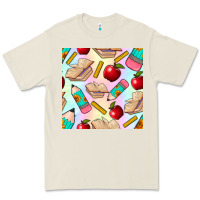 Bone school seamless pattern Premium Tee - BundleAndBundleShop
