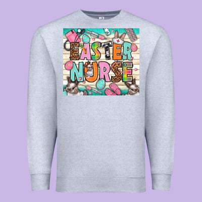 Easter Nurse Easter Day Tumbler Premium Sweatshirt Designed By Howdyjamesfarm