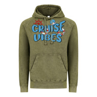 Vintage Olive cruise vibes Vintage Hoodie - MaliasSmallBusiness