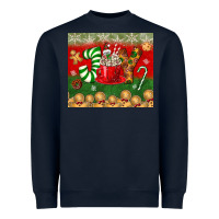 Navy joy tumbler Heavyweight Sweatshirt - BundleAndBundleShop