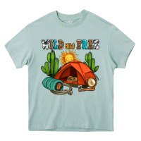 Arona wild and free camp Heavy Core Tee - AdoDesignShop