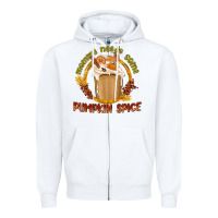 White Mommy Needs Some Pumpkin Spice Zipper Hoodie - texasbilliewilder