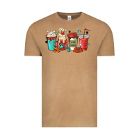 Vintage Camel dog mama golden retriever Vintage Tee - MaliasSmallBusiness