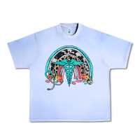 Grape Ice nurse rainbow Urban Heavy Tee - NancyCooperArtShop