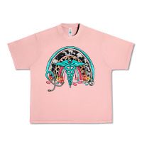 Salmon nurse rainbow Urban Heavy Tee - NancyCooperArtShop