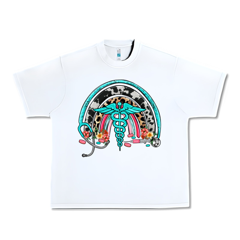 Nurse Rainbow Urban Heavy Tee by NancyCooperArtShop | Teevron