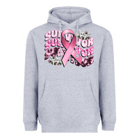 Heather Grey survivor breast cancer Heavyweight Hoodie - CowGirlArtShop