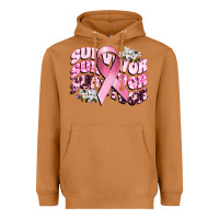 Meerkat survivor breast cancer Heavyweight Hoodie - CowGirlArtShop