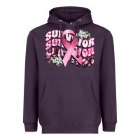 Plum survivor breast cancer Heavyweight Hoodie - CowGirlArtShop