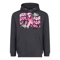 Smoke survivor breast cancer Heavyweight Hoodie - CowGirlArtShop
