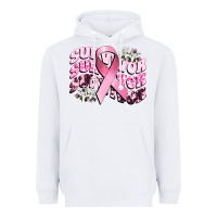 White survivor breast cancer Heavyweight Hoodie - CowGirlArtShop