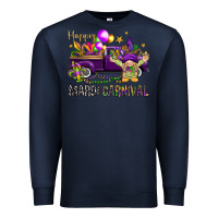 Happy Mardi Carnival With Truck Premium Sweatshirt | Teevron