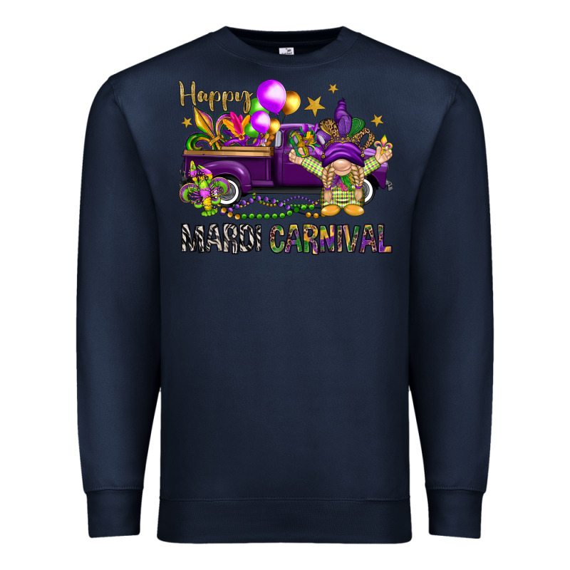 Happy Mardi Carnival With Truck Premium Sweatshirt by HowdyJamesFarm | Teevron