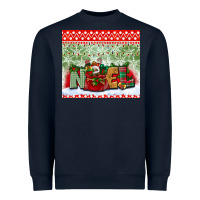 Navy noel tumbler Heavyweight Sweatshirt - BundleAndBundleShop
