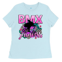 Baby Blue bmx princess Ladies Tee - AdoDesignShop