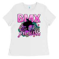White bmx princess Ladies Tee - AdoDesignShop