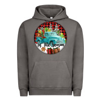 Pigment Tornado Tis The Season Truck Urban Hoodie - FaDigitalArtStudio