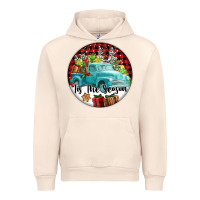 Sandshell Tis The Season Truck Urban Hoodie - FaDigitalArtStudio