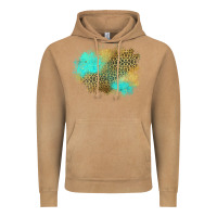 Vintage Camel turquoise leopard patch Vintage Hoodie - Jasminsmagicworld