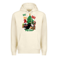 Sandshell ho ho ho meow Premium Hoodie - CowGirlArtShop