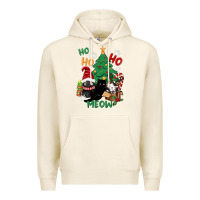 Tofu ho ho ho meow Premium Hoodie - CowGirlArtShop