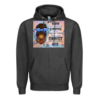 Charcoal Heather Never Underestimate a Woman Who Does Zipper Hoodie - texasbilliewilder
