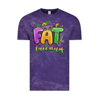 Cloud Purple fat tuesday Vintage Tee - MaliasSmallBusiness