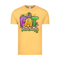 Vintage Mustard fat tuesday Vintage Tee - MaliasSmallBusiness