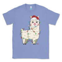 Colony Blue christmas llama Classic Tee - MaliasSmallBusiness