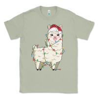 Matcha christmas llama Classic Tee - MaliasSmallBusiness
