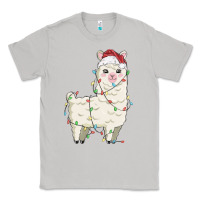 Moon Dust christmas llama Classic Tee - MaliasSmallBusiness