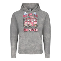 Cloud Rock queen of the camper Vintage Hoodie - MaliasSmallBusiness