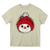 Snowman Heavy Core Tee | Teevron