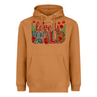 Meerkat Love is wild Valentine's Day Heavyweight Hoodie - HowdyJamesFarm