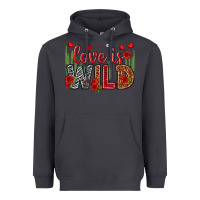 Smoke Love is wild Valentine's Day Heavyweight Hoodie - HowdyJamesFarm