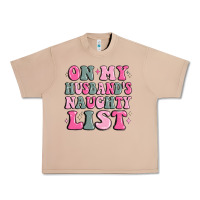 Burro on my husband's naughty list Urban Heavy Tee - MaliasSmallBusiness