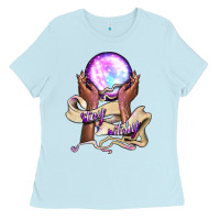 Baby Blue stay witchy Ladies Tee - BundleAndBundleShop