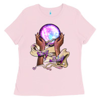 Bubblegum Pink stay witchy Ladies Tee - BundleAndBundleShop